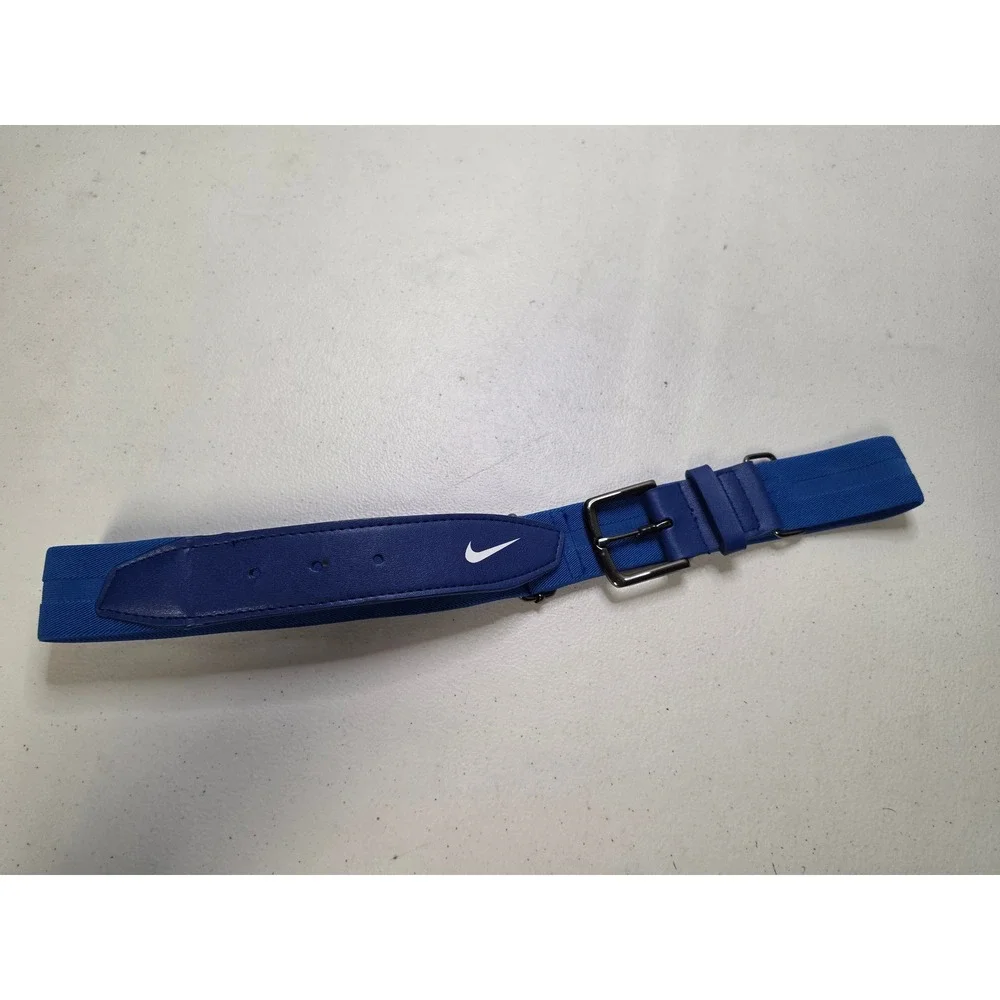 Nike Youth Baseball Belt Royal Blue Adjustable Elastic Softball Sports Kids